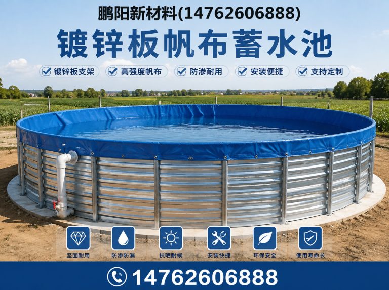 泗阳县滴灌蓄水池展示图